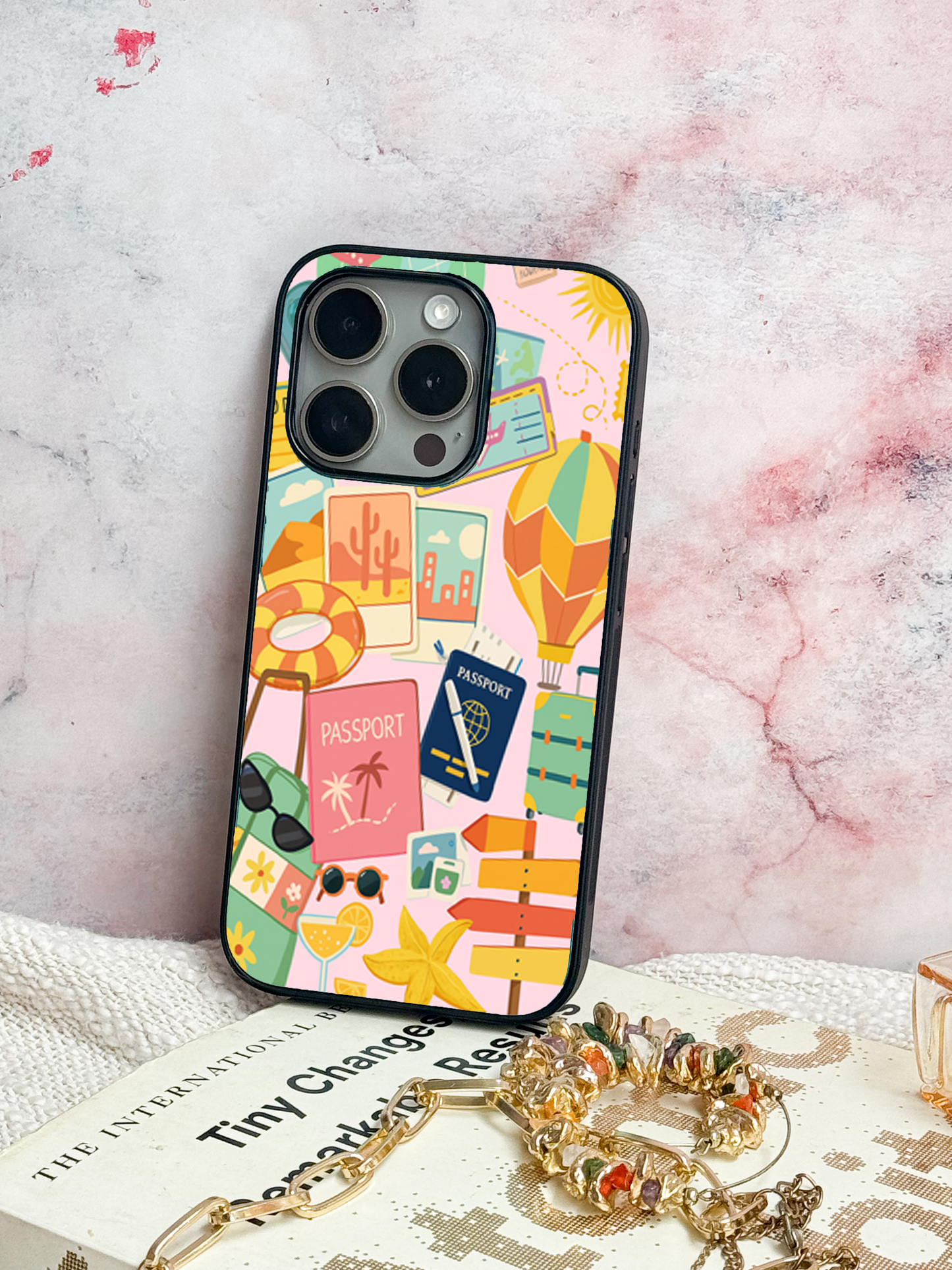 I LOVE TREVALING Cover For iPhone 11,12,13,14,15,16 Models