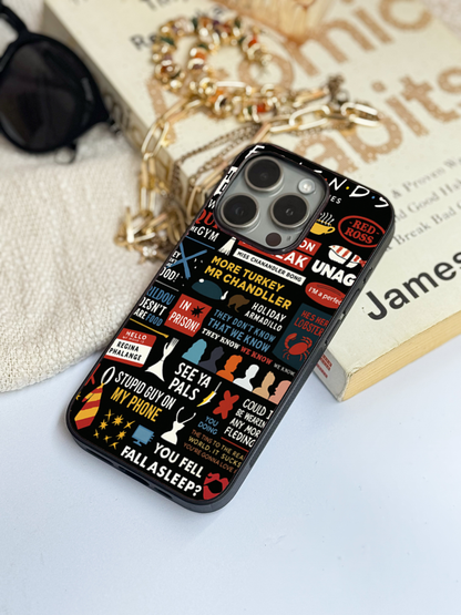 F.R.I.E.N.D.S Cover For iPhone 11,12,13,14,15,16 Models