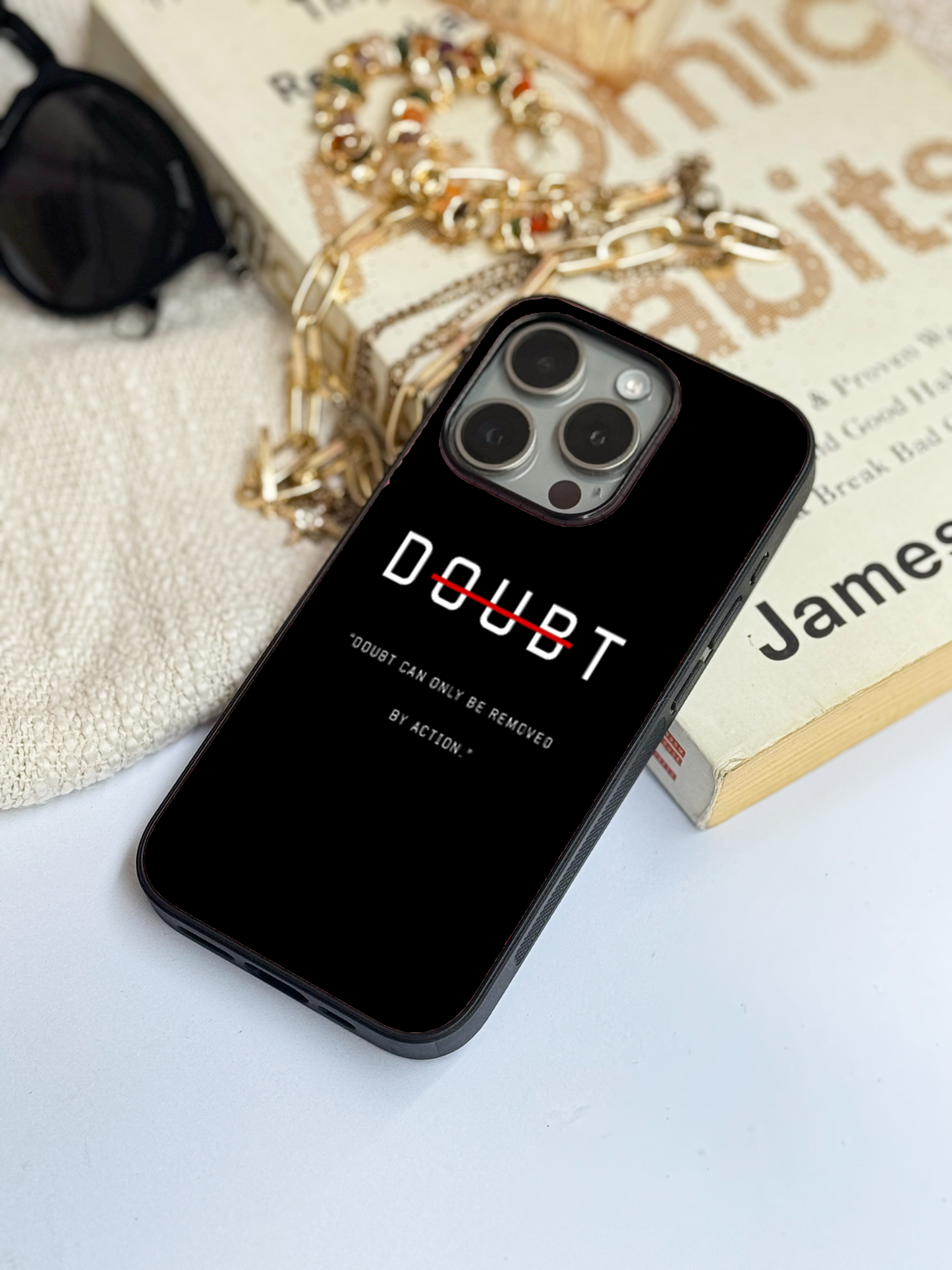 No Doubt Back Cover For iPhone 11,12,13,14,15,16 Models