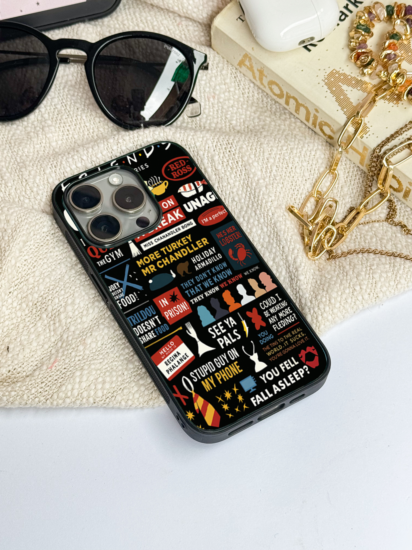 F.R.I.E.N.D.S Cover For iPhone 11,12,13,14,15,16 Models