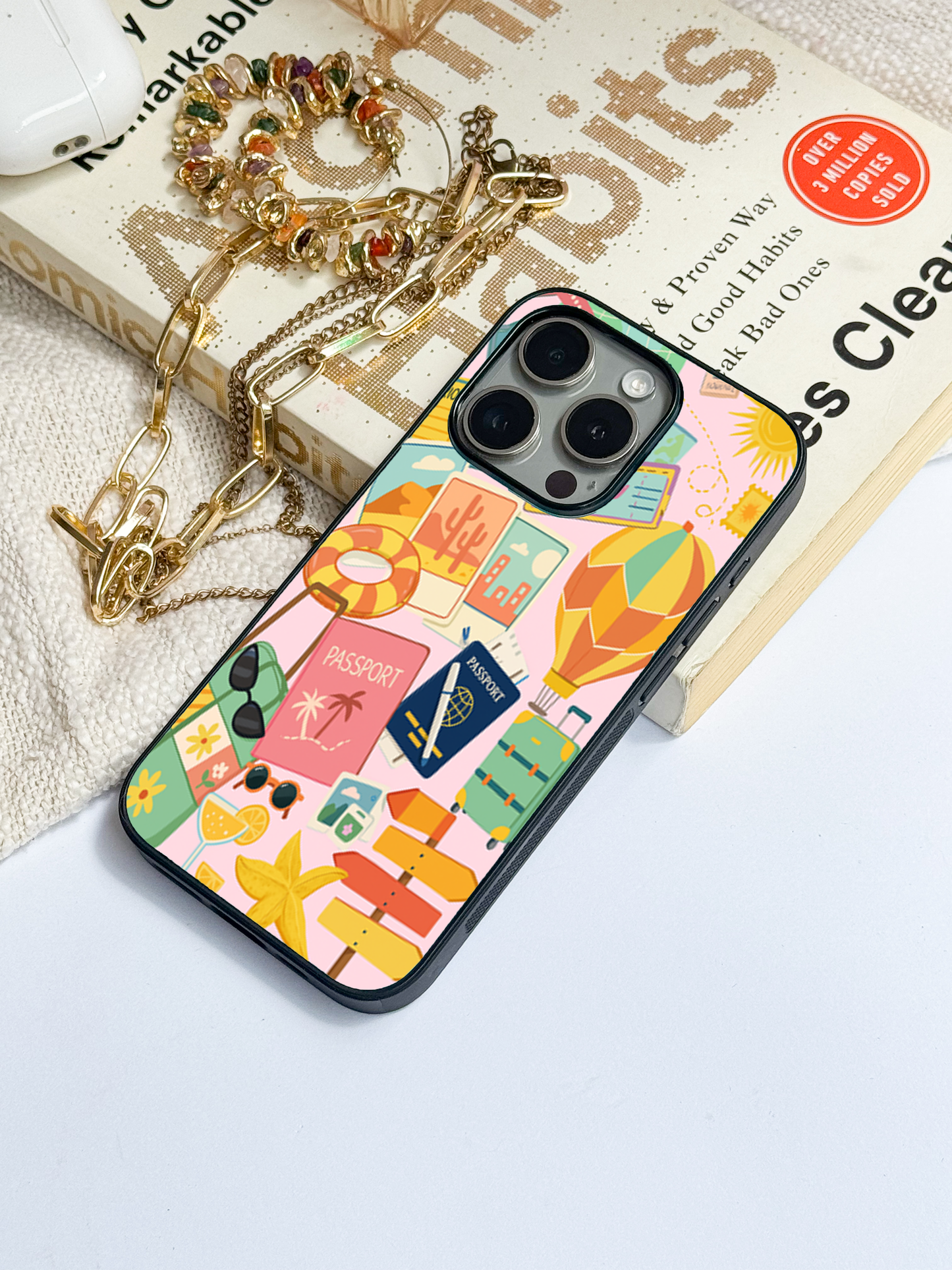 I LOVE TREVALING Cover For iPhone 11,12,13,14,15,16 Models