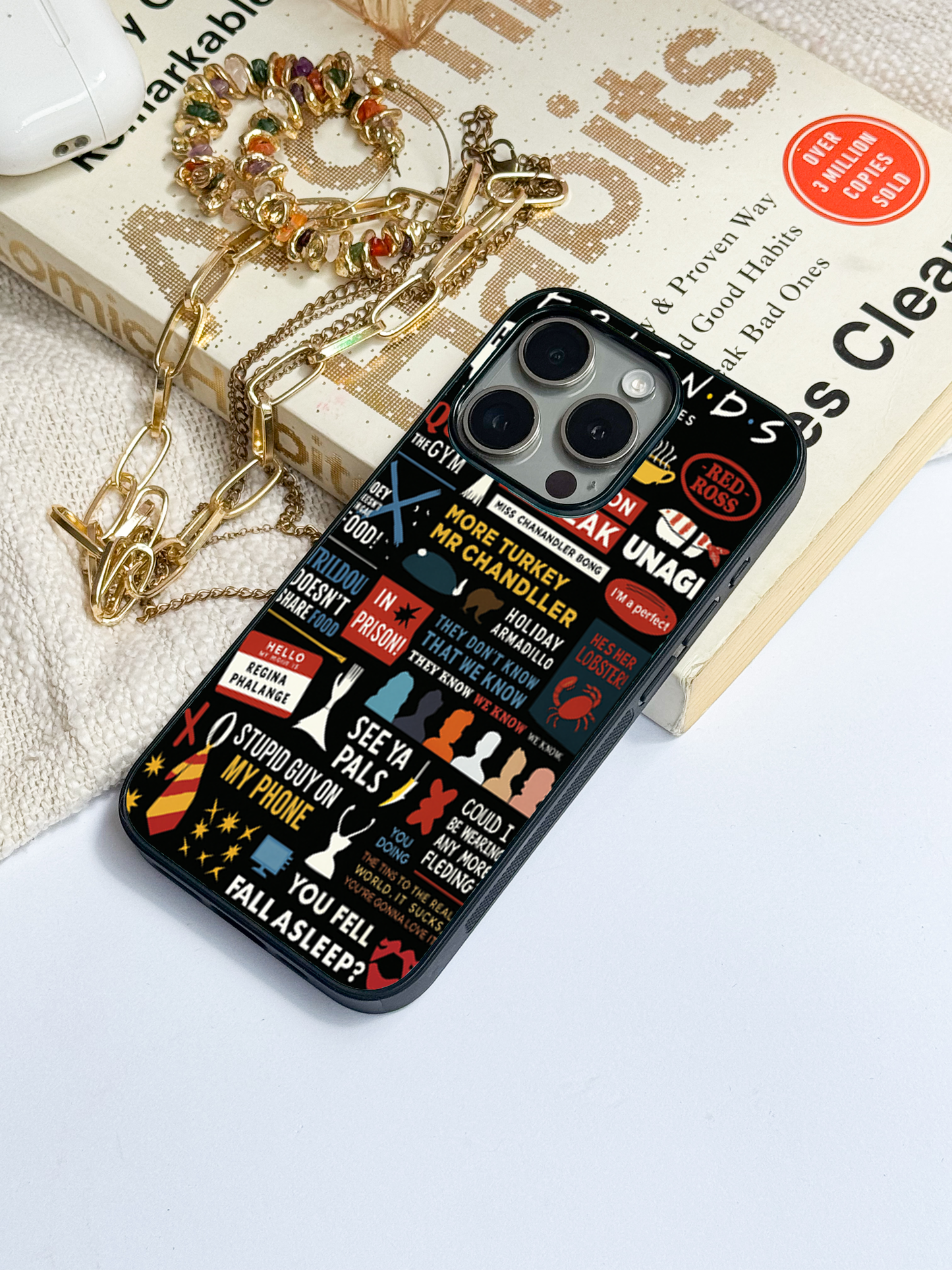 F.R.I.E.N.D.S Cover For iPhone 11,12,13,14,15,16 Models
