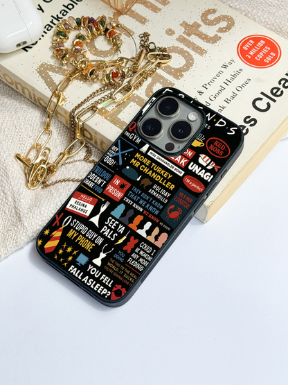 F.R.I.E.N.D.S Cover For iPhone 11,12,13,14,15,16 Models
