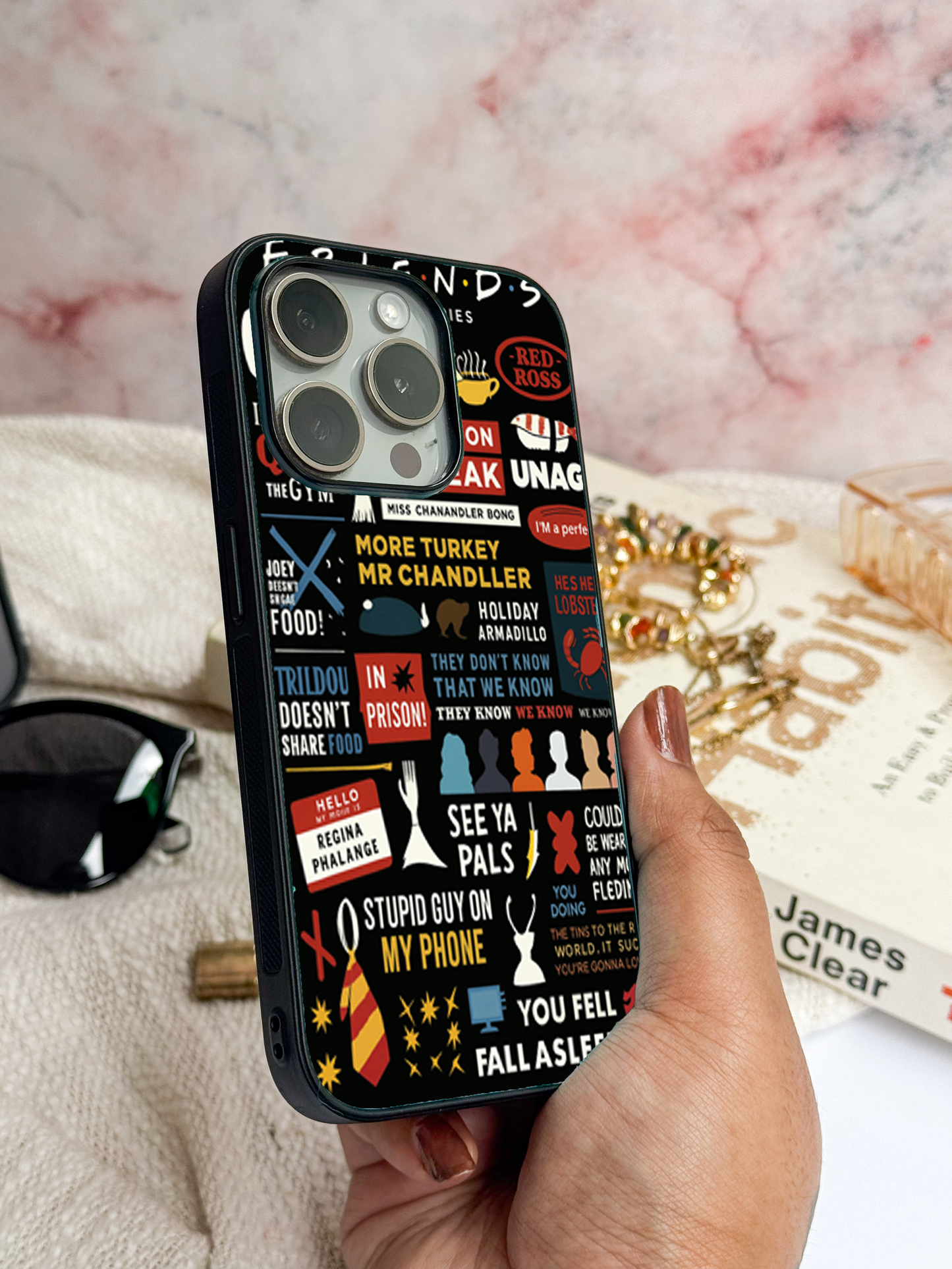 F.R.I.E.N.D.S Cover For iPhone 11,12,13,14,15,16 Models