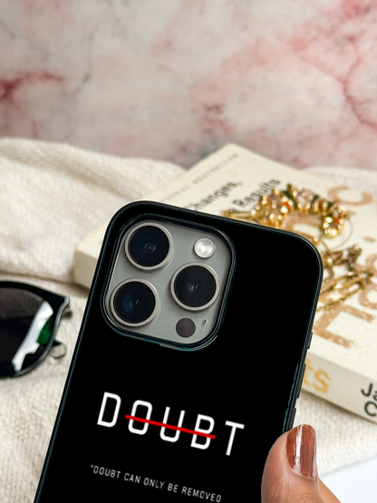 No Doubt Back Cover For iPhone 11,12,13,14,15,16 Models