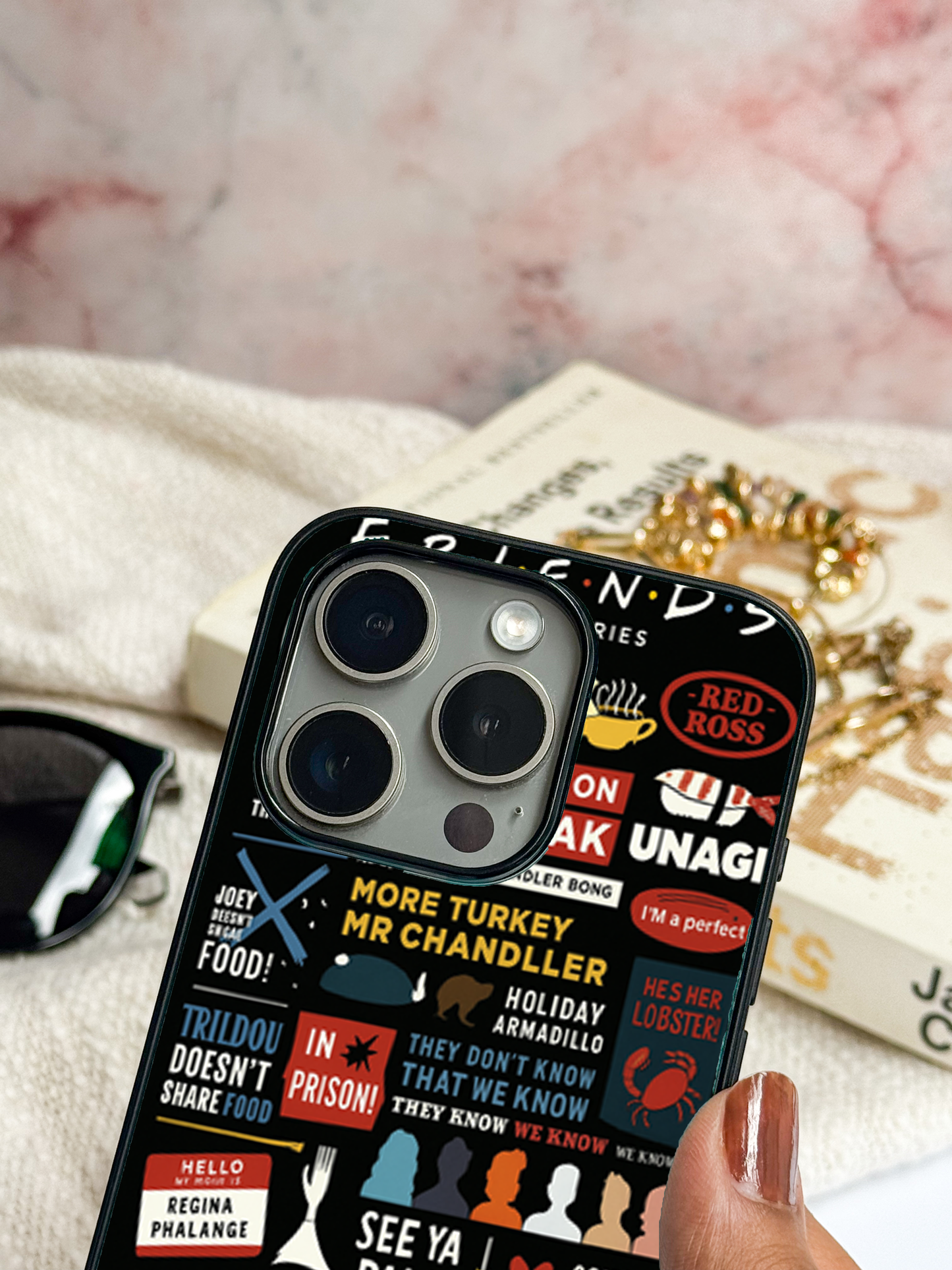 F.R.I.E.N.D.S Cover For iPhone 11,12,13,14,15,16 Models
