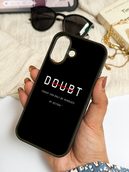 No Doubt Back Cover For iPhone 11,12,13,14,15,16 Models