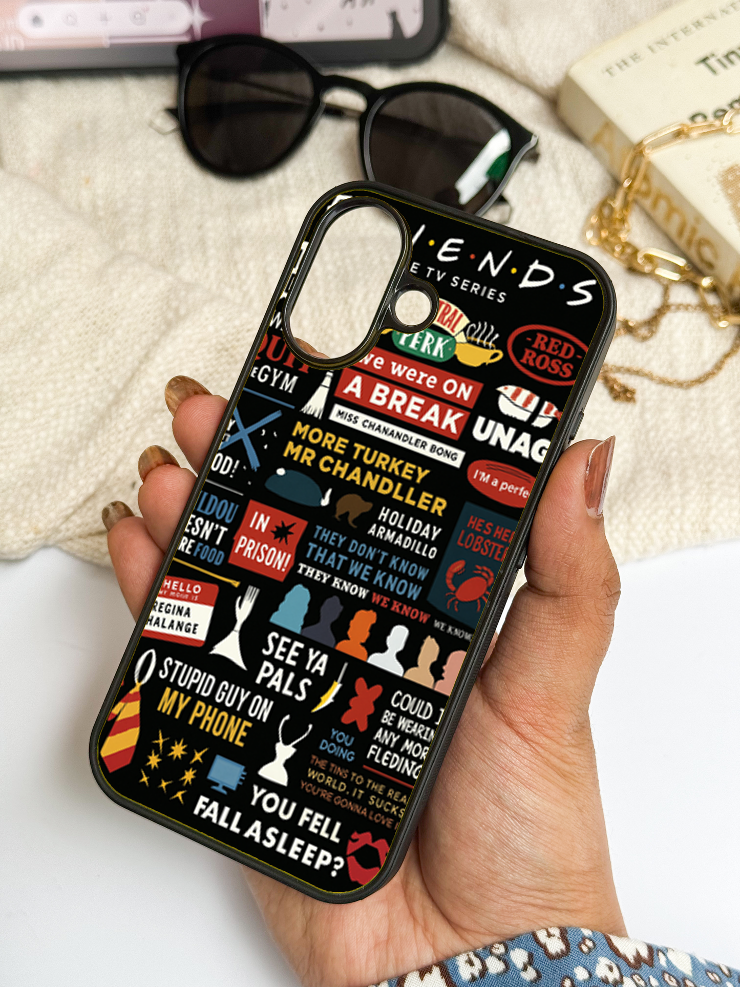 F.R.I.E.N.D.S Cover For iPhone 11,12,13,14,15,16 Models