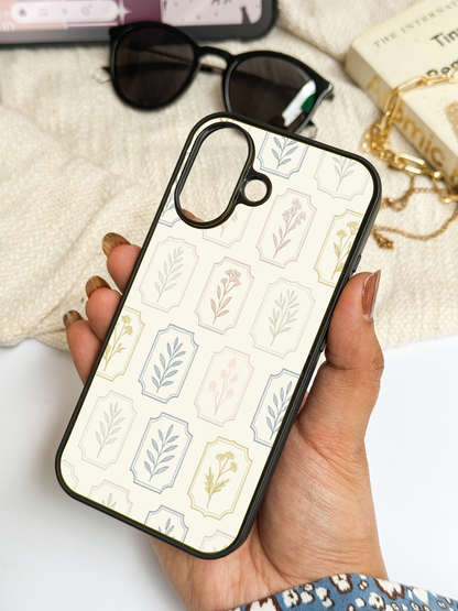 The Petal Grid Back Cover For iPhone 11,12,13,14,15,16 Models