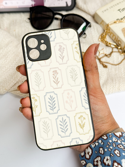 The Petal Grid Back Cover For iPhone 11,12,13,14,15,16 Models