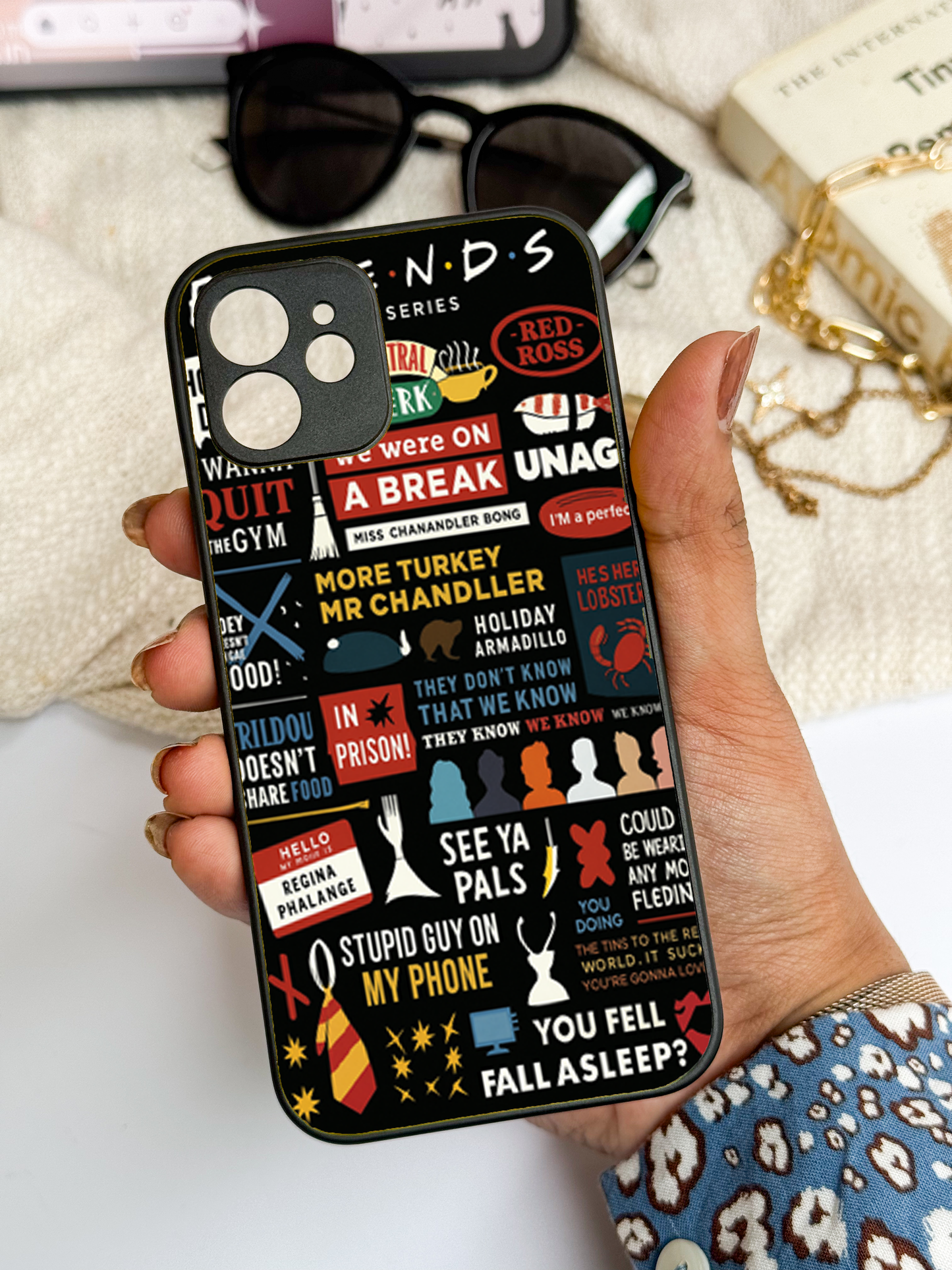 F.R.I.E.N.D.S Cover For iPhone 11,12,13,14,15,16 Models