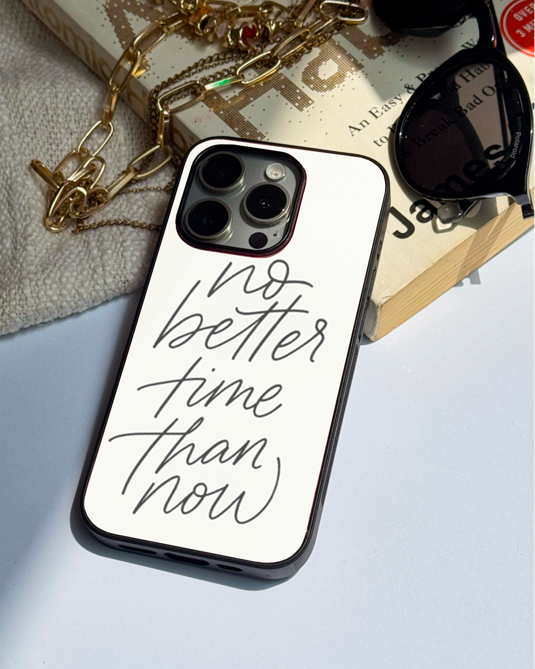 No Better Time Back Cover For iPhone 11,12,13,14,15,16 Models