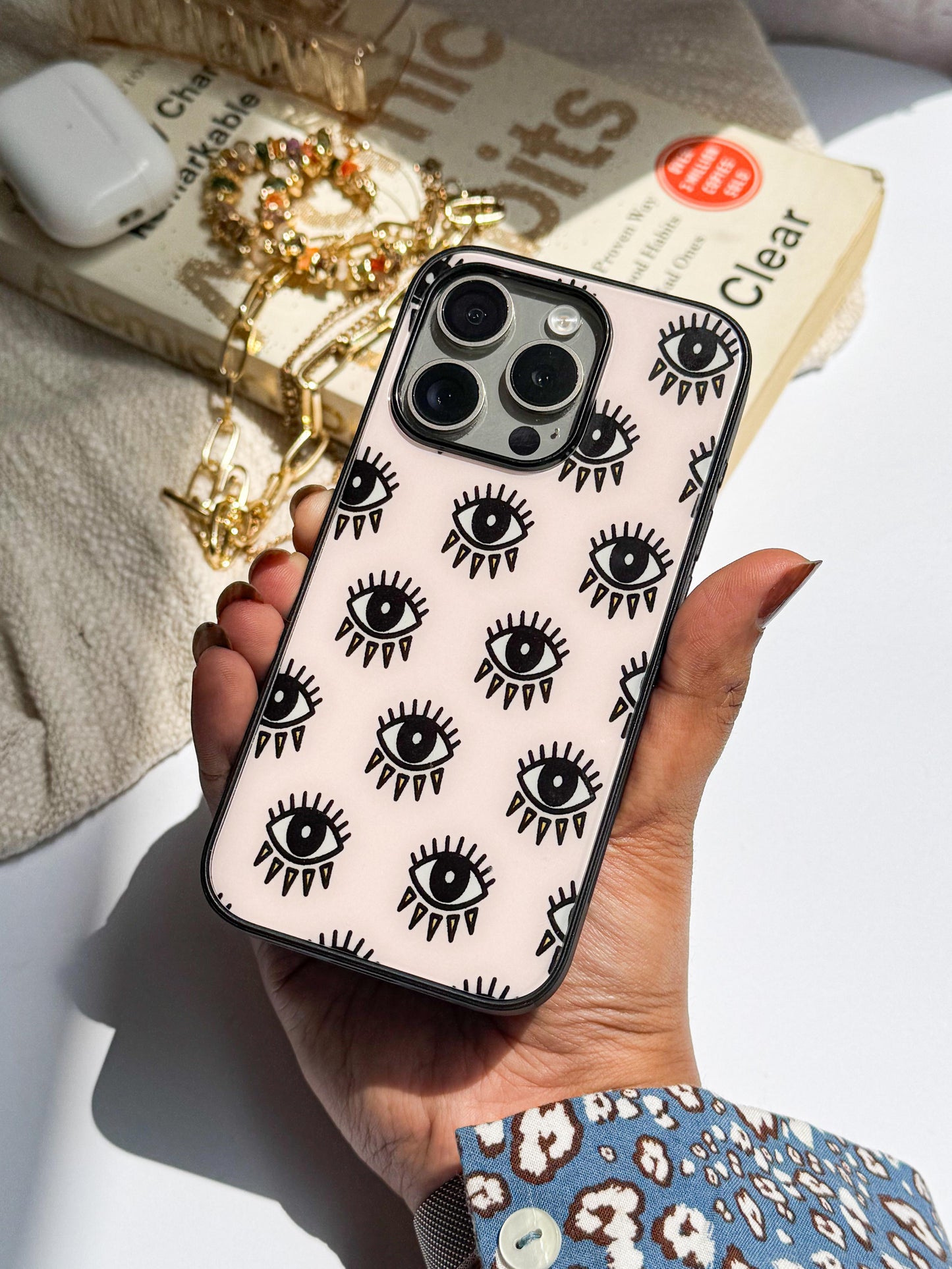 Bows String Eyeconic Cover For iPhone 11,12,13,14,15,16 Models